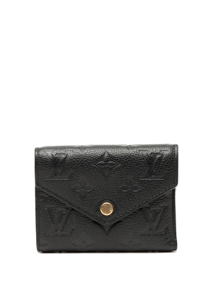 Louis Vuitton Pre-Owned 2021-2025 Monogram Empreinte Victorine Wallet small wallets - Black