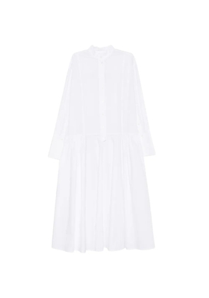PSOPHIA drop-waist midi dress - White