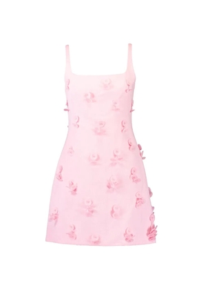 Simkhai Cailinn floral-appliqué dress - Pink