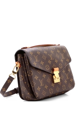 Louis Vuitton Pre-Owned Pochette Metis Monogram Canvas crossbody bag - Brown