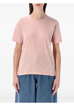 colorful standard short-sleeved T-shirt - Pink