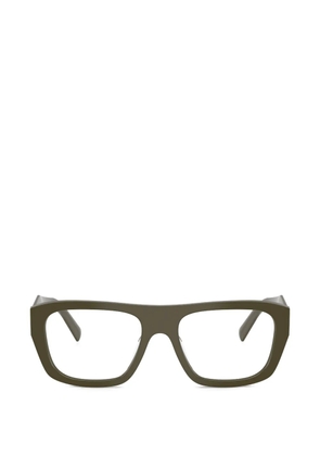 Prada Eyewear logo-detail glasses - Green