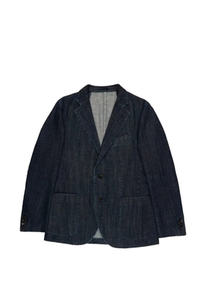 slowear denim slim blazer - Blue