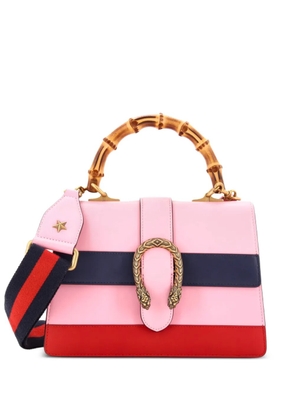Gucci Pre-Owned Dionysus Bamboo Top Handle Bag Colorblock Leather Medium satchel - Multicolour