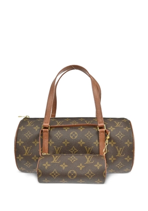 Louis Vuitton Pre-Owned 1992 30 Papillon cylindrical-shape tote bag - Brown