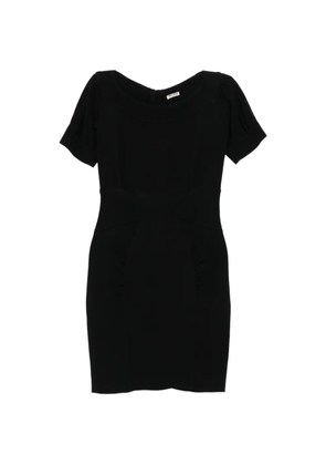 Miu Miu Pre-Owned short-sleeve dress - Black
