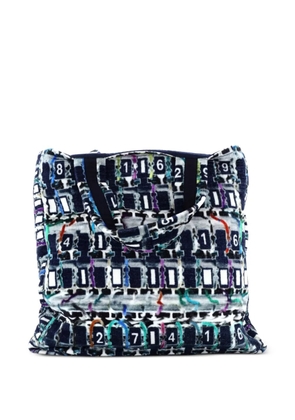 CHANEL Pre-Owned Beach Printed Terry Cloth Large tote bag - Multicolour