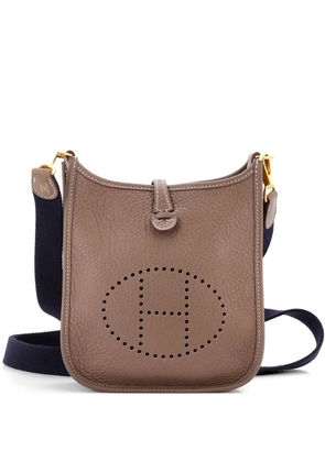 Hermès Pre-Owned Evelyne Bag Gen III Clemence TPM crossbody bag - Grey