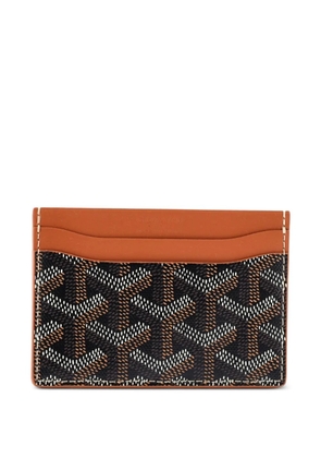 Goyard Pre-Owned Saint Sulpice Coated Canvas card holder - Black