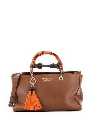 Gucci Pre-Owned Bamboo Shopper Leather Medium tote bag - Brown