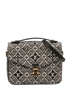 Louis Vuitton Pre-Owned 2020 Monogram Jacquard Since 1854 Pochette Metis satchel - Black