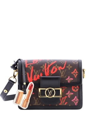 Louis Vuitton Pre-Owned Dauphine Shoulder Bag Limited Edition Fall in Love Monogram Canvas Mini crossbody bag - Brown