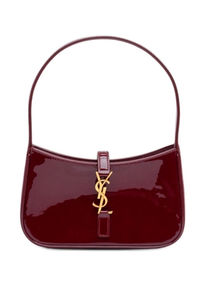 Saint Laurent Pre-Owned 2025 Mini Patent Le 5 a 7 shoulder bag - Red