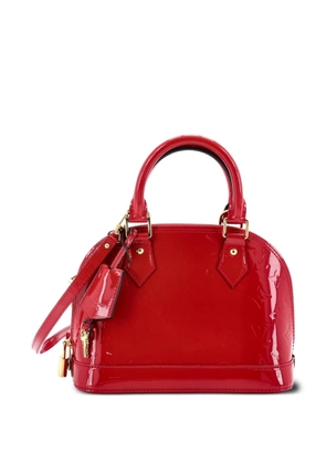 Louis Vuitton Pre-Owned Alma Handbag Monogram Vernis BB shoulder bag - Red