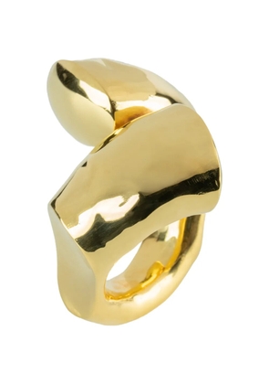 Parts of Four Giant Twisted Druid ring - Gold