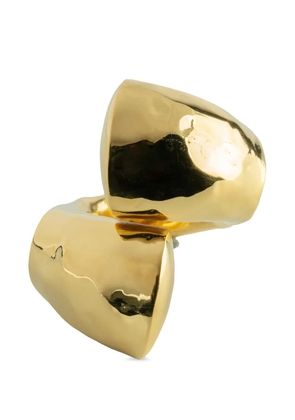 Parts of Four Giant Twisted Druid ring - Gold