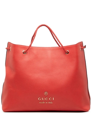 Gucci Pre-Owned 2000-2015 Large Leather Gifford tote bag - Red