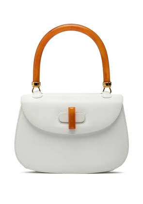Gucci Pre-Owned 20th Century Calfskin Bakelite Night handbag - White