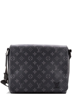 Louis Vuitton Pre-Owned District Messenger Bag Monogram Eclipse Canvas PM crossbody bag - Black