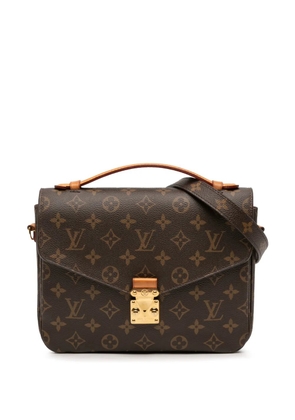 Louis Vuitton Pre-Owned 2016 Monogram Pochette Metis satchel - Brown