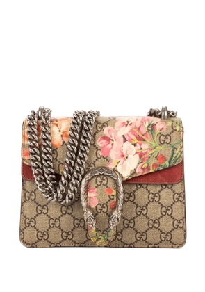 Gucci Pre-Owned Dionysus floral-print chain-strap shoulder bag - Neutrals