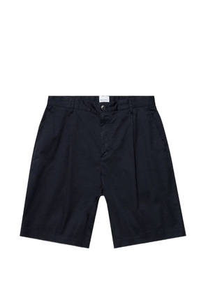 Sunspel pleated shorts - Blue
