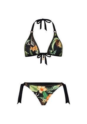 BANANA MOON floral-print bikini - Black
