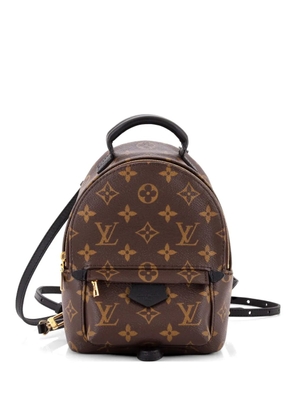 Louis Vuitton Pre-Owned Palm Springs Monogram Canvas Mini backpack - Black