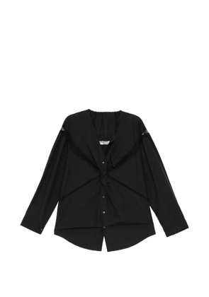 JNBY drapep blouse - Black