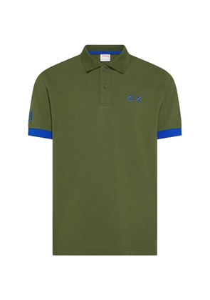 Sun68 embroidered-logo polo shirt - Green