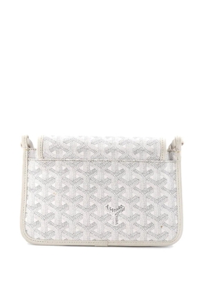 Goyard Pre-Owned Plumet Clutch Wallet Coated Canvas crossbody bag - White