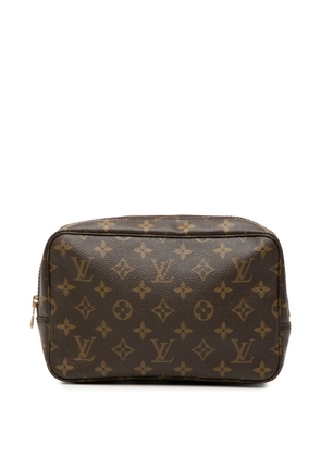 Louis Vuitton Pre-Owned 1986 Monogram Trousse Toilette 23 clutch bag - Brown