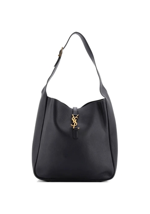 Saint Laurent Pre-Owned Le 5 a 7 Supple Leather Large hobo bag - Black