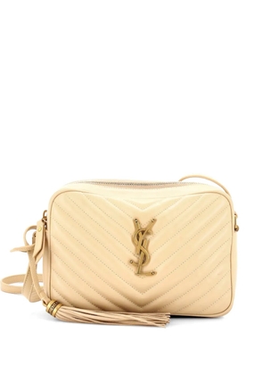 Saint Laurent Pre-Owned Lou Camera Bag Matelasse Chevron Leather Small crossbody bag - Neutrals