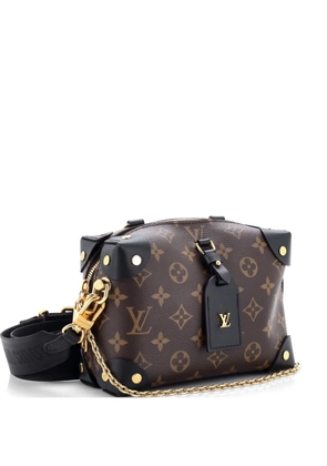 Louis Vuitton Pre-Owned Petite Malle Souple Handbag Monogram Canvas with Leather shoulder bag - Brown