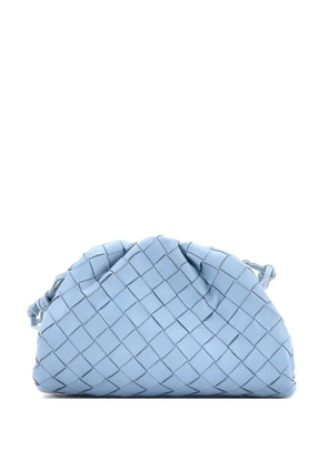 Bottega Veneta Pre-Owned The Pouch Intrecciato Nappa Mini crossbody bag - Blue