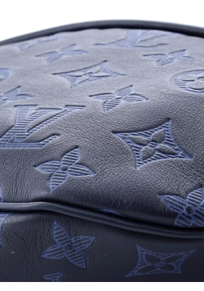 Louis Vuitton Pre-Owned Discovery Bumbag Monogram Shadow Leather PM belt bag - Blue