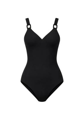 Seafolly ring V-neck one piece - Black