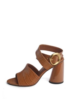 Studio Amelia Allegra mules - Brown