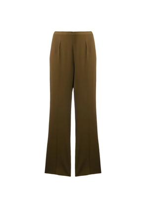 Jean Paul Gaultier Pre-Owned straight-leg cropped trousers - Brown