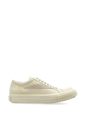 Rick Owens DRKSHDW lace-up panelled sneakers - Neutrals