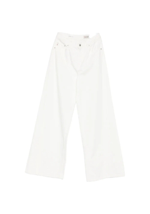 AG Jeans Helsinki logo-patch jeans - White