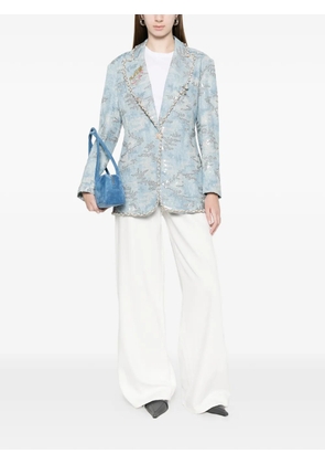 AG Jeans Helsinki logo-patch jeans - White