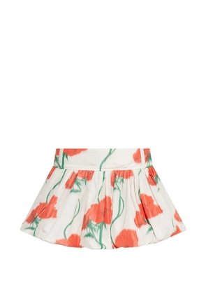 Kenzo floral skirt - Neutrals