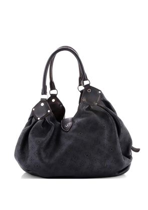 Louis Vuitton Pre-Owned L Mahina Leather hobo bag - Black