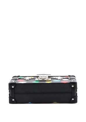 Louis Vuitton Pre-Owned Petite Malle Handbag Yayoi Kusama Painted Dots Taurillon Leather clutch bag - Black