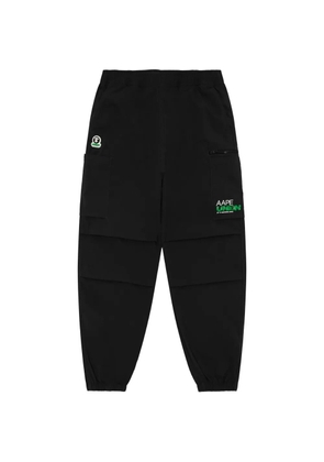 AAPE BY *A BATHING APE® logo cargo trousers - Black