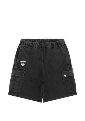 AAPE BY *A BATHING APE® logo-detail cargo shorts - Grey