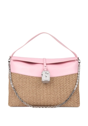 GCDS Mega Comma shoulder bag - Neutrals