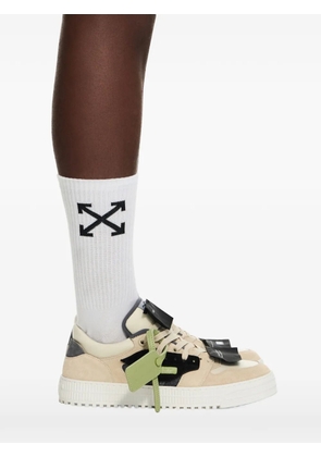 Off-White 3.0 Court low top suede sneakers - Neutrals